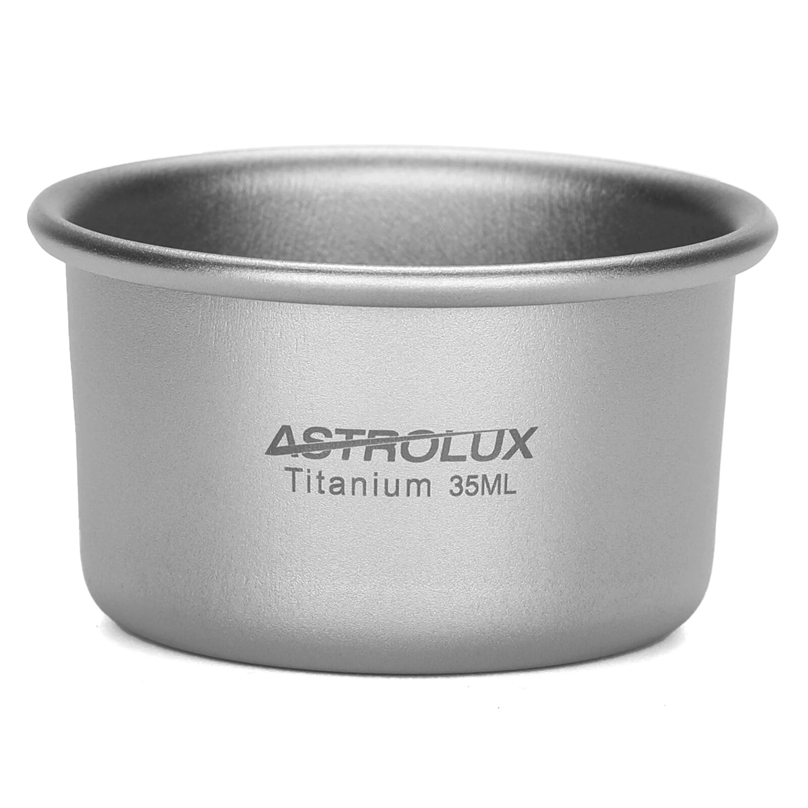 (image for) Astrolux® Ti-C1 Titanium Cup Titanium Tea Cup Outdoor Camping Tableware Drinking Mug Picnic Daily Drinkware Home Use Outdoor Backpacking Hiking